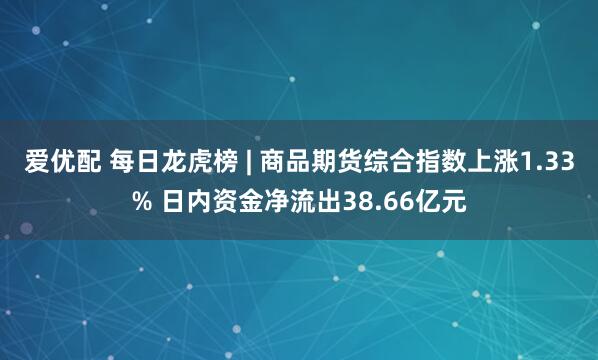 爱优配 每日龙虎榜 | 商品期货综合指数上涨1.33% 日内资金净流出38.66亿元
